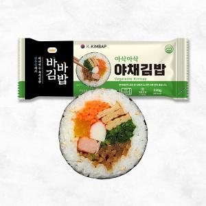 올곧 바바김밥 아삭아삭 야채김밥 230g