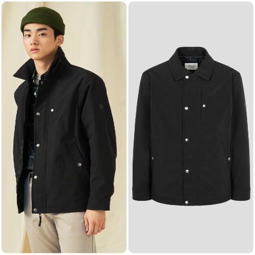 빈폴 남성 헌팅 재킷 블랙_BC5137C035