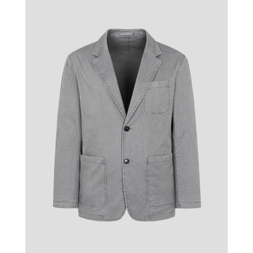 빈폴 멘 코튼 스트레치 가먼트워싱 재킷 그레이_BC5111C113