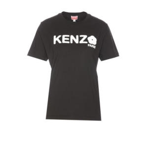 겐조 SS25 티셔츠 Boke Flower 2.0 T-shirt White/Black FF52TS1574SO99J