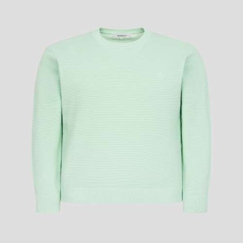 빈폴 젠틀 라운드 니트 라이트 그린_BC5151C05L