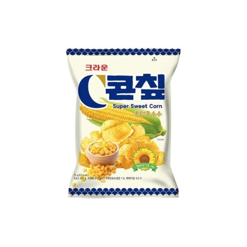 크라운제과  콘칲 초당옥수수 70g