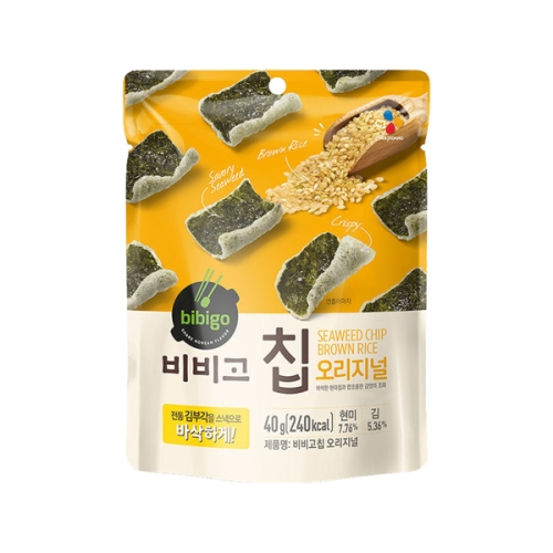 CJ제일제당 비비고 오리지널 김스낵 40g