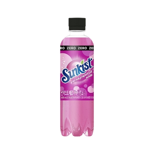 썬키스트 제로 자두자몽 소다 600ml