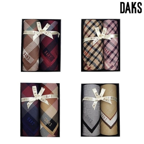 닥스 남여공용 손수건 2매세트 18종 택 1