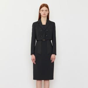 케네스레이디 케네스 레이디 리니원 리본타이 벨티드 원피스 EWOPOB08