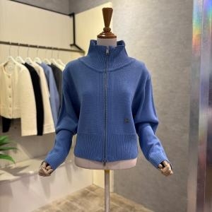 Ab.f.z 크롭 집업 하이넥 니트 가디건 AOZ5QY31G