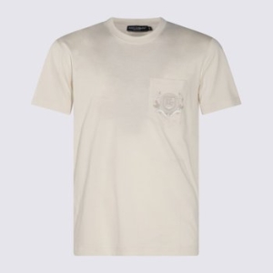 돌체앤가바나 포켓 디테일 로고 디자인 코튼 티셔츠 G8RA2Z G7O2GA4567