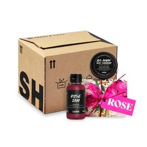 러쉬 로즈 보디 컨디셔너 + 샤워젤 기프트 바디케어 세트