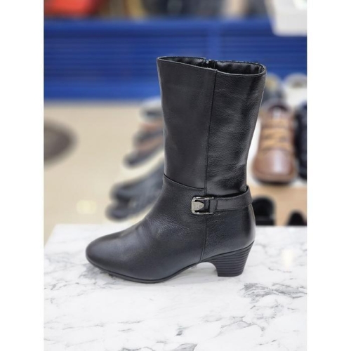 허시파피 세이브존05 여성5Cm굽미들부츠 AOOQON618