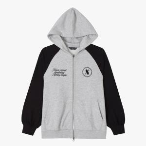 더데이걸 30%+추가8% 박시핏 레글런 후드 집업 TGJM24D01