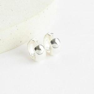 셀러허브  여자 클래식 실버925 넓은 은 30대 귀걸이 S29985235