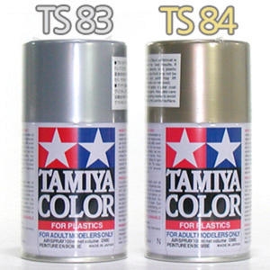 타미야  스프레이 캔 TS 83 메탈릭 실버
