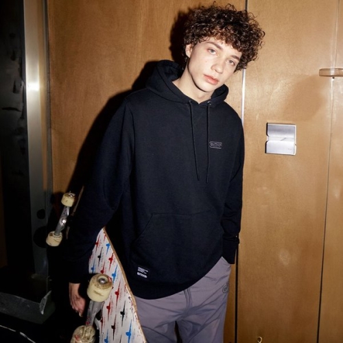 아웃도어프로덕츠  공용 베이직 자수 로고 후드티 WO136TBHDZ24