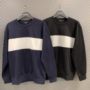 뱅뱅 HC04 봄남성 적당두께 라운드긴팔맨투맨면티 면혼방 시보리 밑단 소매 깔끔 S29973085