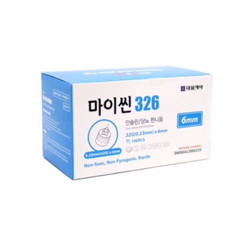 대일제약 마이씬 펜니들 32G 6mm