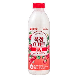  서울우유 신선함이 살아있는 목장 요거트 딸기 750ml [1개]