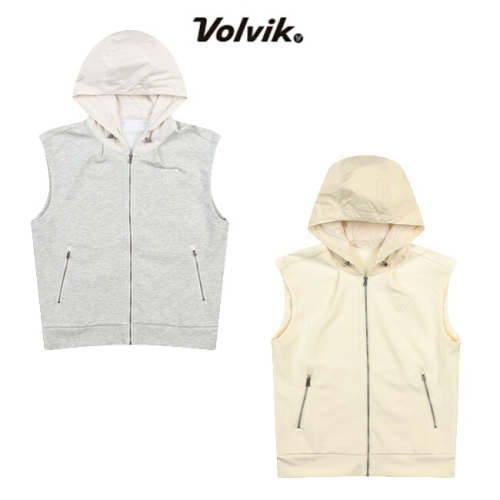 볼빅 여성 골프 저지 후드 풀집업 베스트 VLVTO201
