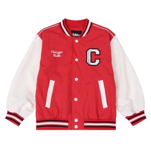 NBA-KIDS BKN 팀 바시티 안감점퍼 레드(K251JP040P36)