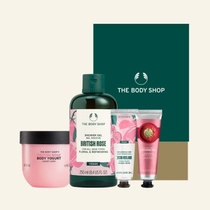 더바디샵 브리티쉬 로즈 4종 바디 선물 세트
