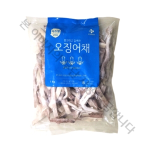 CJ프레시웨이 이츠웰 오징어채 1Kg 오징어볶음 반찬