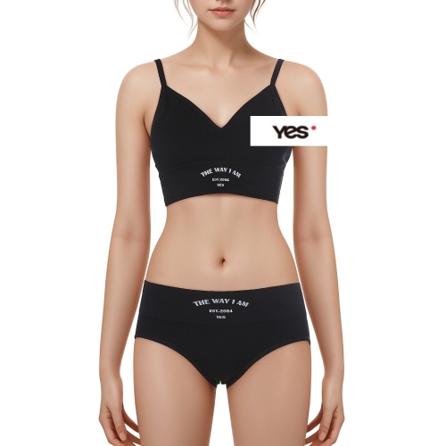 YES 인앤아웃스타일 심리스 골지 브라탑 YSWBA440