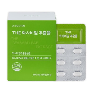 닥터루템 THE 와사비잎 추출물 600mg 60정