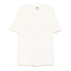 MSGM 로고 프린트 티셔츠 3840MM510257002 T
