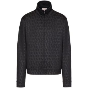 발렌티노 Garavani Toile 아이콘ographe 집 up 스웨트셔츠 VMF22M9KE