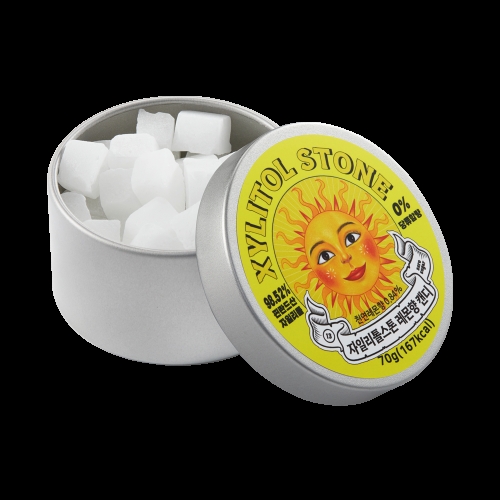 윌리엄자일리톨  자일리톨 스톤 레몬 70g