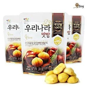 굿뜨래  밤뜨래 우리나라 맛밤 50g