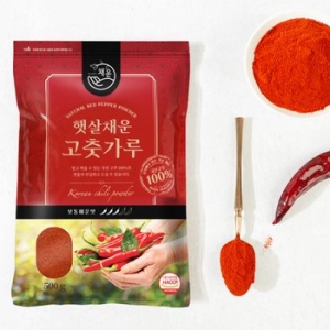 채운영농조합 햇살채운 고춧가루 고추장용 보통매운맛 500g