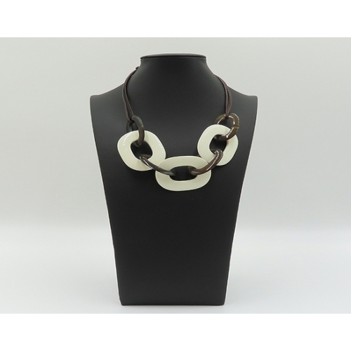 에르메스  고이비토 카람바 호른 목걸이 미사용 K3743H