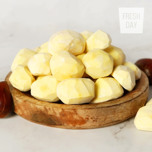 프레시데이  국산 껍질제거 공주 알밤 깐밤 특대과 제수용 500g