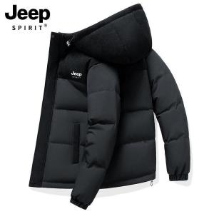 JEEP 만물상 신제품마켓 스프릿 후드 남자 패딩 점퍼 구스다운 퀼팅 겨울 경량 파카208147229733