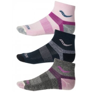 써코니 인페르노 메리노 울 쿼터 삭스 3PK 핑크 351005-680