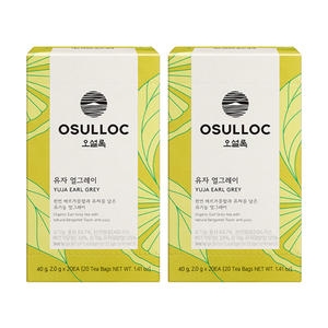 아모레퍼시픽 오설록 유자 얼그레이 20개입