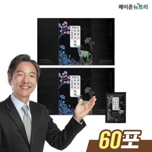 그린바이오 박경호의 진심 흑염소 진액 프리미엄 60ml 30포