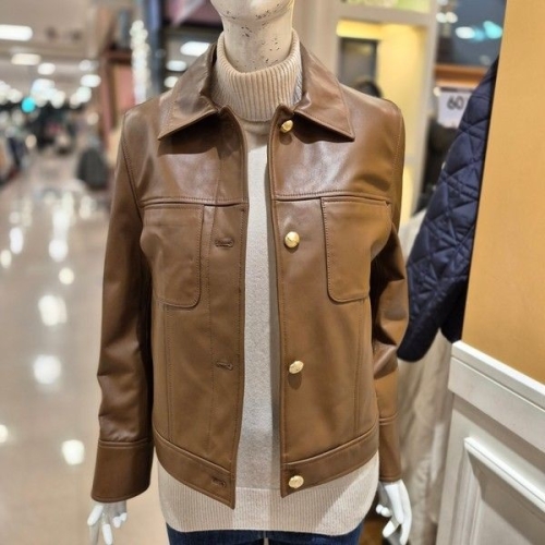 BCBG 봄25 양가죽 자켓 B5A2F101