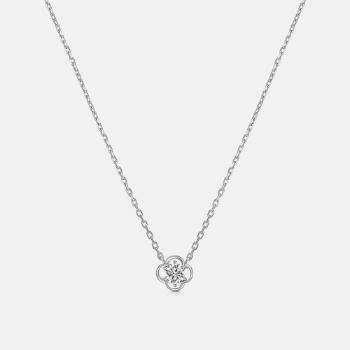 메트로시티  주얼리 라로사 14K 화이트 네크리스 A251UN1061W4H