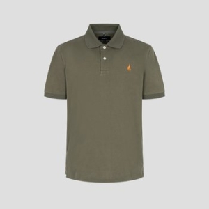 빈폴 Essential 수피마 코튼 피케 티셔츠 올리브_BC5242E11J