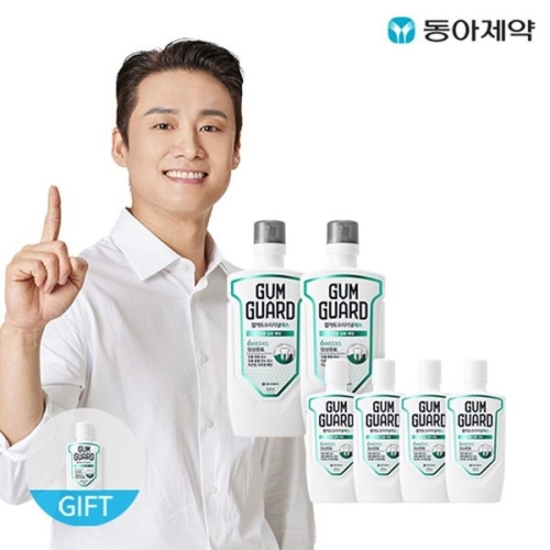 동아제약 가그린 검가드 오리지널 에스 820ml 2개 + 380ml 4개 + 100ml 1개