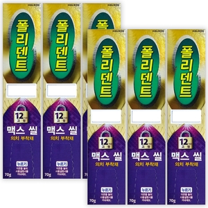 글락소스미스클라인 폴리덴트 의치부착재 맥스씰 70g