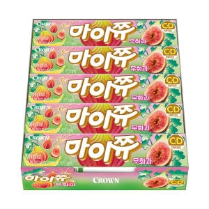 크라운제과  마이쮸 무화과 44g