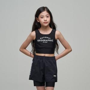 내셔널지오그래픽 K242GRG630 여아 이너탑 IVORY