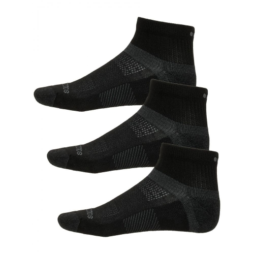 써코니 인페르노 쿠션 쿼터 삭스 3팩 그레이 S355170-010