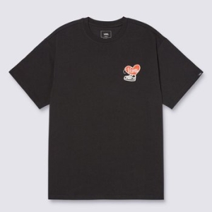 반스 XOXO GFX 반소매 티셔츠 블랙 남여공용 VN000NF5BLK1