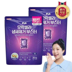 피지(FIJI) 모락셀라 냄새제거 부스터 뽀송한 코튼향 26개입