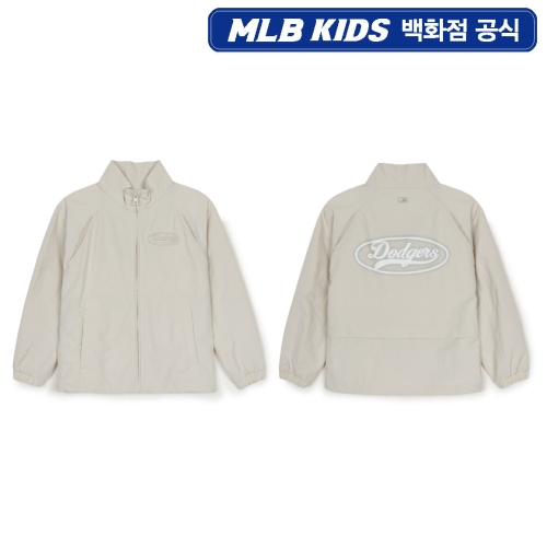 MLB키즈 PG 베이직 아웃도어 바람막이 (7AWJB0353-07CRM)