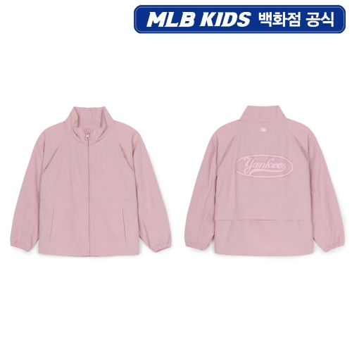 MLB키즈 PG 베이직 아웃도어 바람막이 (7AWJB0353-50PKM)